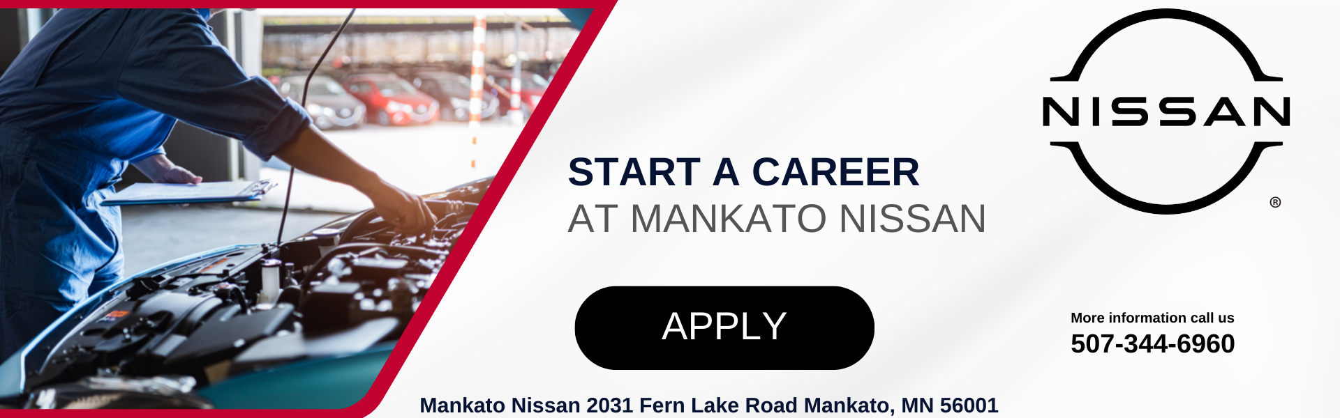 Start A Career at Mankato Motors