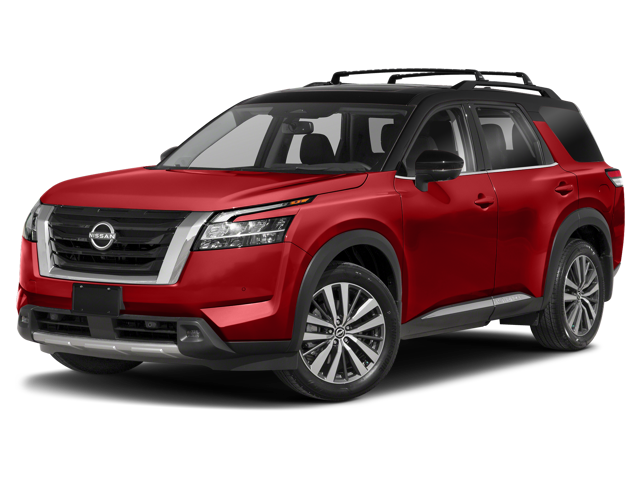 2 Tone Scarlet Ember/Super Black Pathfinder Mankato Motors