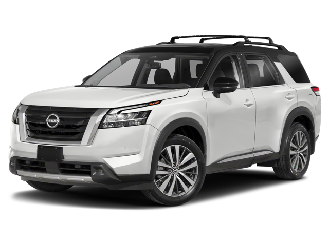2 Tone Pearl White/Super Black Pathfinder Mankato Motors