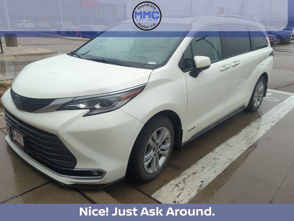 2021 Toyota Sienna Platinum 7 Passenger