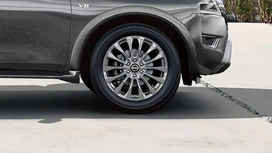 2023 Nissan Armada wheel and tire | Mankato Nissan in Mankato MN