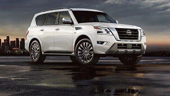 2023 Nissan Armada new 22-inch 14-spoke aluminum-alloy wheels. | Mankato Nissan in Mankato MN