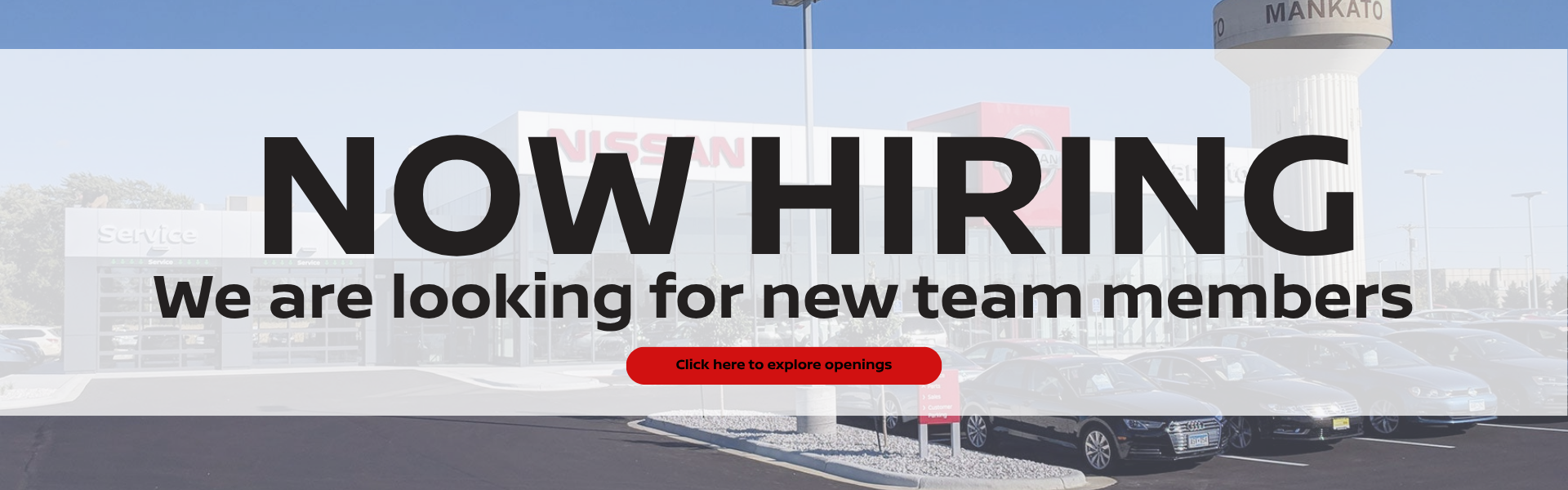 Now Hiring Nissan