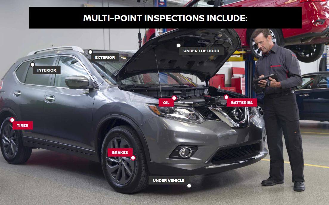 Nissan Multi-Point Inspection